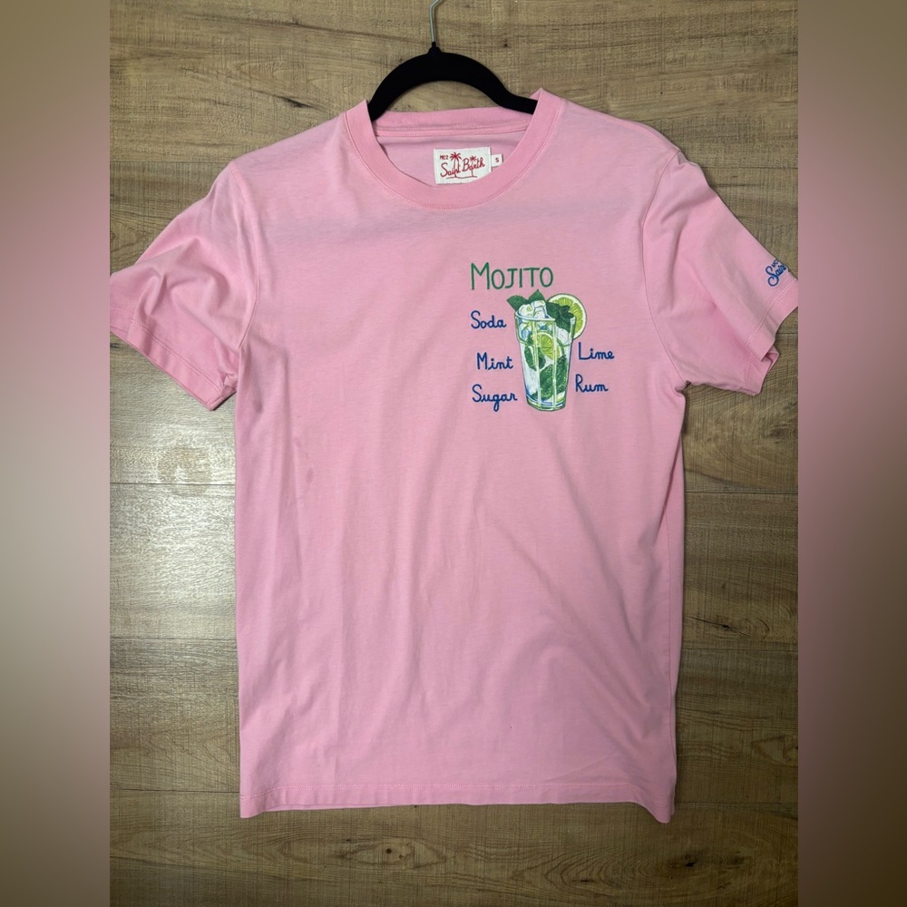 MC2 Saint Barth Pink Mojito Graphic T-Shirt